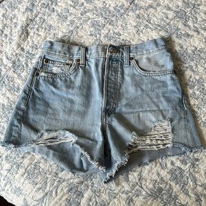 Re/Done Cutoff Jean Shorts